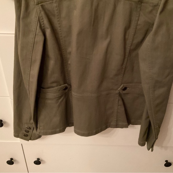 Talbots Olive Khaki Jacket NWT - Picture 6 of 7